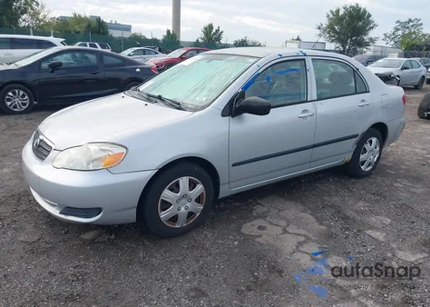 2005 Toyota Corolla Ce из США, поврежденный, VIN 1NXBR32E35Z381136